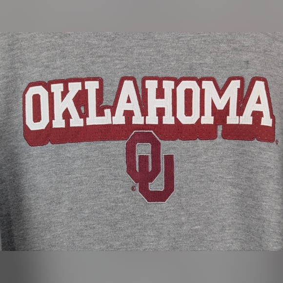 Oklahoma NCAA Medium Vintage Crewneck Sweatshirt Cool Arm Band - Picture 3 of 10